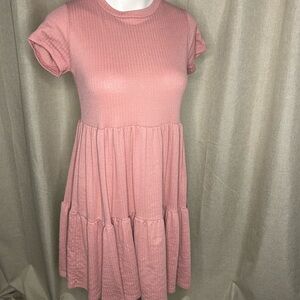 Women’s light pink dress